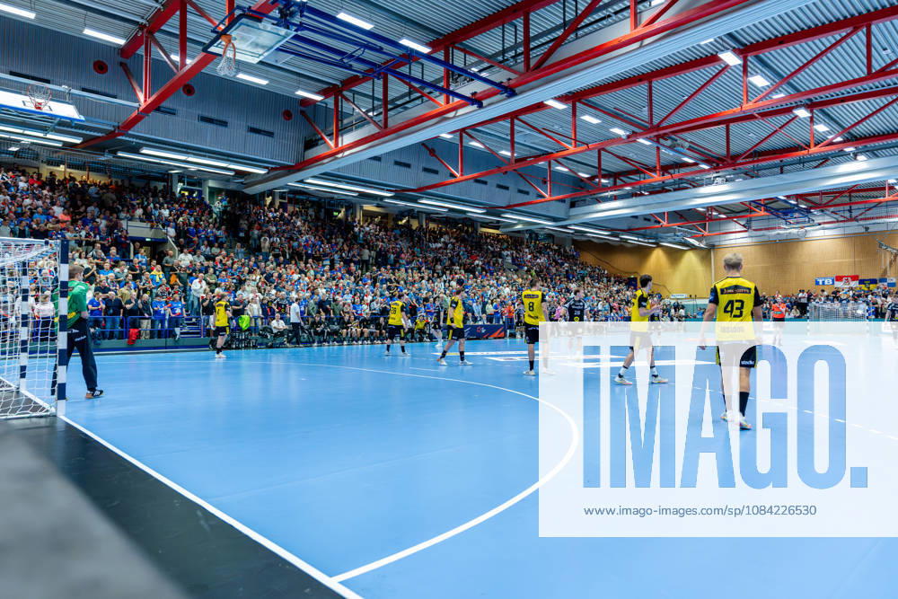 Solingen, October 6, 2026, Handball, Men s, EHF, European League, Group Stage, Matchday 2, 2026–2027, Bergischer HC vs. IK Sävehof, Full house at the Klingenhalle during the Solingen match, Klingenhalle, North Rhine-Westphalia, Germany