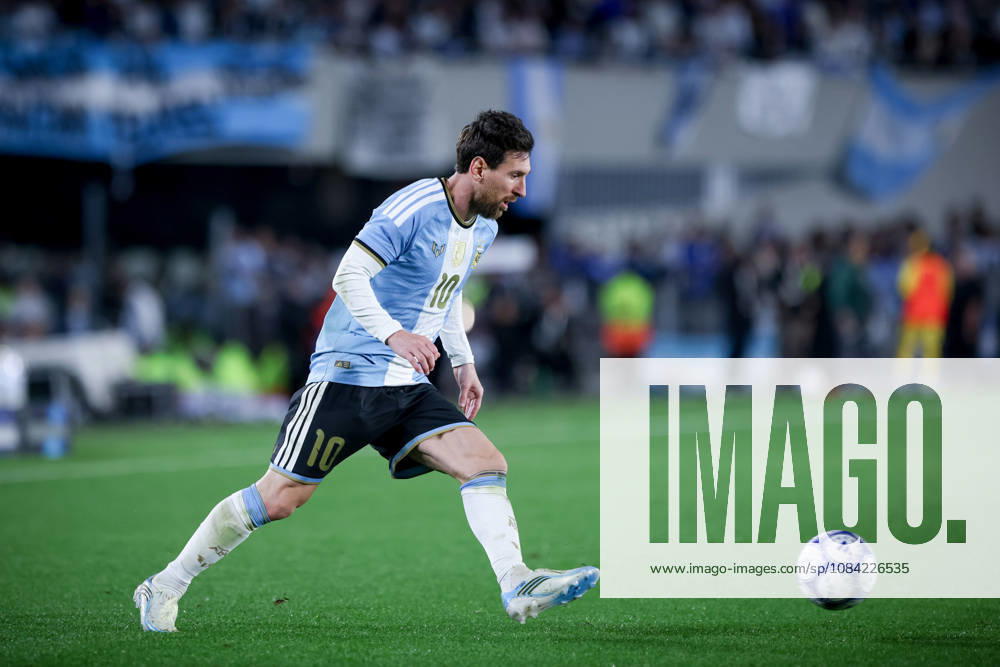 The last match of Messi in Buenos Aires, Argentina - 06 Oct 2026 Lionel Messi of Argentina seen during the match between Argentina and Benin International Friendly, Länderspiel, Nationalmannschaft match, The last match of Messi with Argentina national team, Nationalteam Final score: Argentina 3 - 0 Benin Buenos Aires Argentina