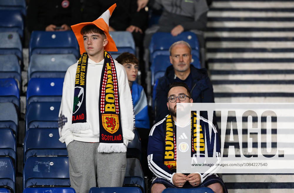 Glasgow, Scotland, 6th October 2026. Scotland fans during the Scotland vs Slovenia UEFA Nations League match at Hampden Park, Glasgow. Picture credit should read: Neil Hanna Sportimage . SPI_113_NH_Scotland_Slovenia SPI-5054-0113
