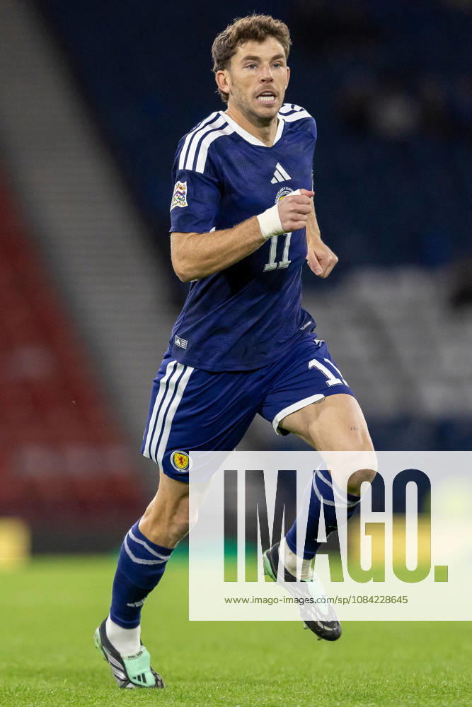 Scotland v Slovenia, UEFA Nations League Ryan Christie of Scotland national team, Nationalteam during the UEFA Nations League League B Group B1 between Scotland and Slovenia. Barclays Hampden, Hampden Park, Glasgow, Scotland. 6 October 2026. Hampden Park Barclays Hampden Glasgow Scotland Editorial use only ,