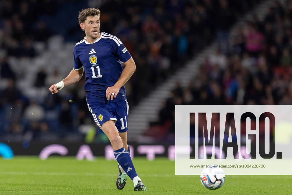 Scotland v Slovenia, UEFA Nations League Ryan Christie of Scotland national team, Nationalteam during the UEFA Nations League League B Group B1 between Scotland and Slovenia. Barclays Hampden, Hampden Park, Glasgow, Scotland. 6 October 2026. Hampden Park Barclays Hampden Glasgow Scotland Editorial use only ,