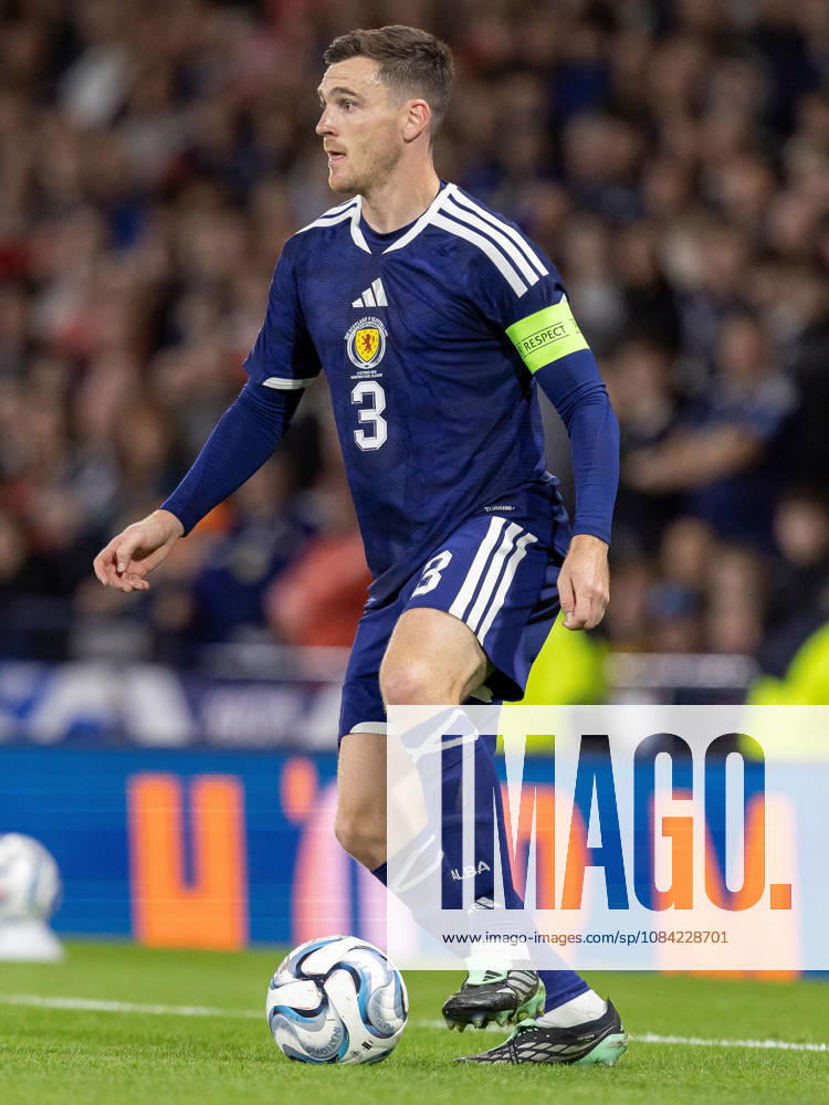 Scotland v Slovenia, UEFA Nations League Andy Robertson of Scotland national team, Nationalteam during the UEFA Nations League League B Group B1 between Scotland and Slovenia. Barclays Hampden, Hampden Park, Glasgow, Scotland. 6 October 2026. Hampden Park Barclays Hampden Glasgow Scotland Editorial use only ,