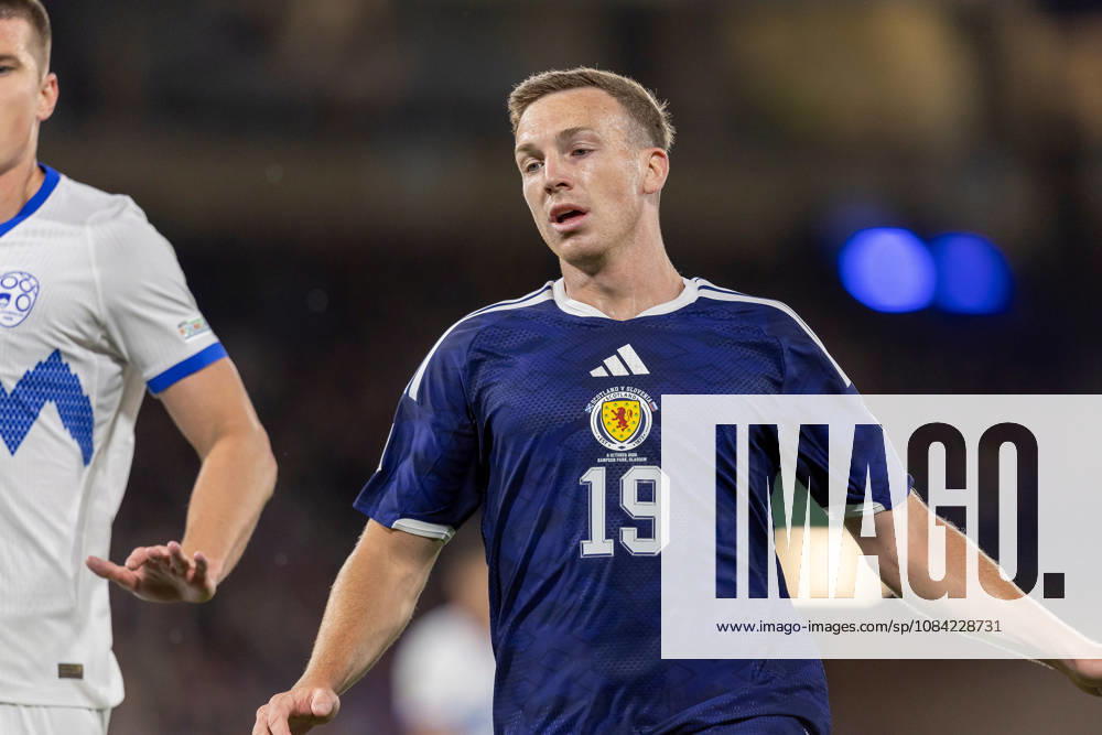 Scotland v Slovenia, UEFA Nations League Lewis Ferguson of Scotland national team, Nationalteam during the UEFA Nations League League B Group B1 between Scotland and Slovenia. Barclays Hampden, Hampden Park, Glasgow, Scotland. 6 October 2026. Hampden Park Barclays Hampden Glasgow Scotland Editorial use only ,