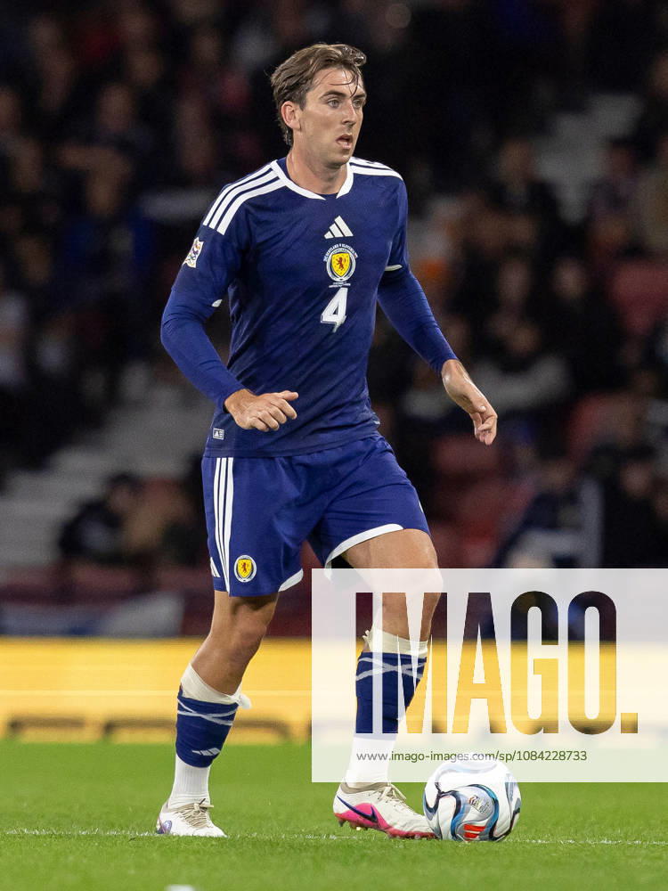 Scotland v Slovenia, UEFA Nations League Luis Binks of Scotland national team, Nationalteam during the UEFA Nations League League B Group B1 between Scotland and Slovenia. Barclays Hampden, Hampden Park, Glasgow, Scotland. 6 October 2026. Hampden Park Barclays Hampden Glasgow Scotland Editorial use only ,