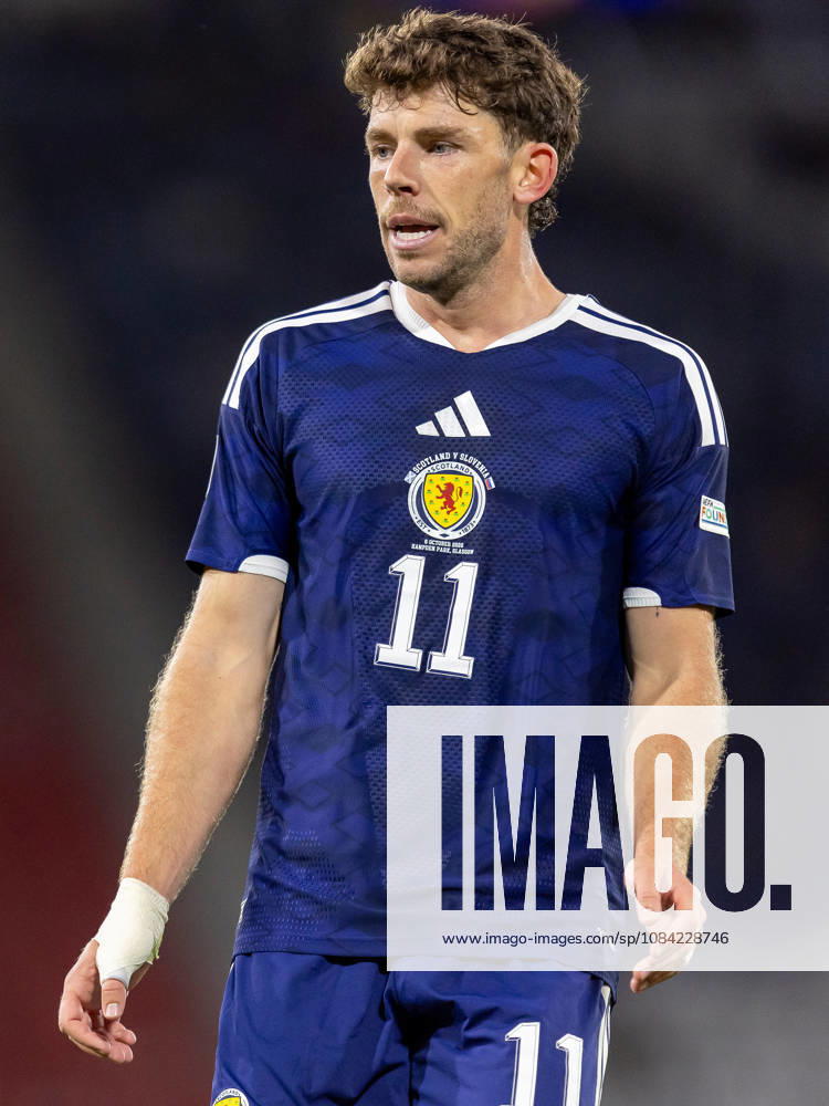 Scotland v Slovenia, UEFA Nations League Ryan Christie of Scotland national team, Nationalteam during the UEFA Nations League League B Group B1 between Scotland and Slovenia. Barclays Hampden, Hampden Park, Glasgow, Scotland. 6 October 2026. Hampden Park Barclays Hampden Glasgow Scotland Editorial use only ,