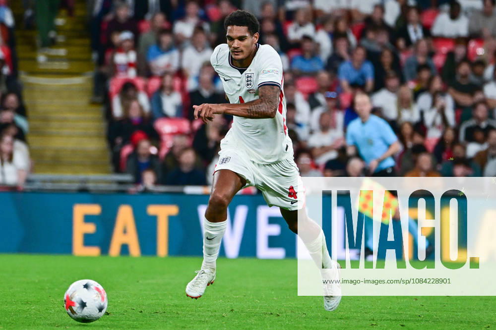 England v Czechia, UEFA Nations League England defender Jarell Quansah (4) on the ball during the UEFA Nations League match between England and Czechia at Wembley Stadium, London, UK on 6 October 2026. London Wembley Stadium Greater London UK Editorial use only ,