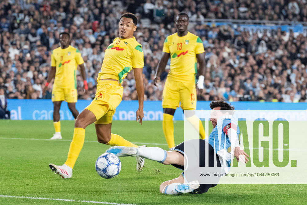 Lionel Messi of Argentina shoots at goal during the International Friendly, Länderspiel, Nationalmannschaft football match between Argentina and Benin, at the Estadio Monumental Antonio V. Liberti, on October 6, 2026, in Buenos Aires, Argentina. Richard Callis Fotoarena (Richard Callis SPP)