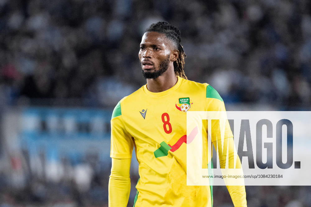 Hassane Imourane of Benin watches during the International Friendly, Länderspiel, Nationalmannschaft football match between Argentina and Benin at the Estadio Monumental Antonio V. Liberti on October 6, 2026, in Buenos Aires, Argentina. Richard Callis Fotoarena (Richard Callis SPP)