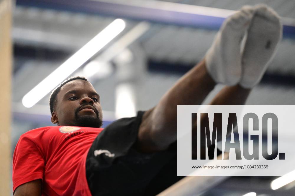 Belgian gymnast Noah Kuavita pictured during a training session of Belgium s artistic gymnastics team, Wednesday 7 October 2026, in Gent, ahead of the Worlds Championships in Rotterdam from 17 to 25 October 2026. DIRKxWAEM x189042543x