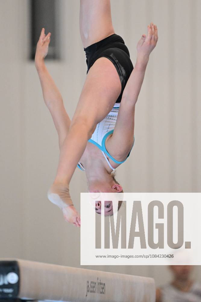 Belgian gymnast Mie De Wilde pictured during a training session of Belgium s artistic gymnastics team, Wednesday 7 October 2026, in Gent, ahead of the Worlds Championships in Rotterdam from 17 to 25 October 2026. DIRKxWAEM x189042191x