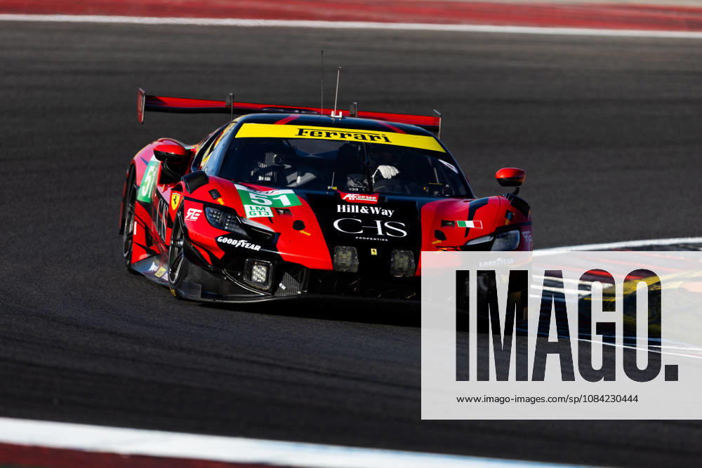 AUTO - ELMS - 4 HOURS OF PORTIMAO 2026 51 SAMANI Charles-Henri (fra), LAURSEN Conrad (den), RIGON Davide (ita), AF Corse, Ferrari 296 LMGT3 Evo, LMGT3, action during the 4 Hours of Portimao 2026, 6th round of the 2026 European Le Mans Series on the Autodromo Internacional do Algarve from October 8 to 10, 2026 in Portimao, Portugal -