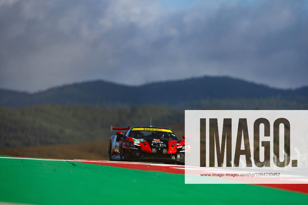 AUTO - ELMS - 4 HOURS OF PORTIMAO 2026 51 SAMANI Charles-Henri (fra), LAURSEN Conrad (den), RIGON Davide (ita), AF Corse, Ferrari 296 LMGT3 Evo, LMGT3, action during the 4 Hours of Portimao 2026, 6th round of the 2026 European Le Mans Series on the Autodromo Internacional do Algarve from October 8 to 10, 2026 in Portimao, Portugal -