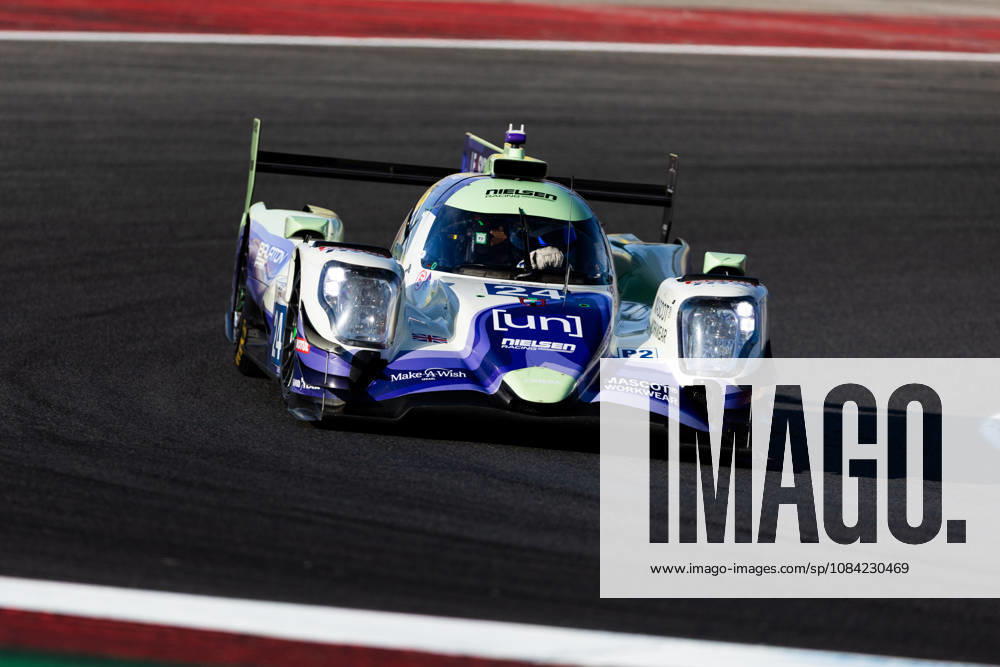 AUTO - ELMS - 4 HOURS OF PORTIMAO 2026 24 PEARSON Edward (gbr), NISSANY Roy (isr), DERANI Luis Felipe (bra), Nielsen Racing, Oreca 07 - Gibson, LMP2, action during the 4 Hours of Portimao 2026, 6th round of the 2026 European Le Mans Series on the Autodromo Internacional do Algarve from October 8 to 10, 2026 in Portimao, Portugal -