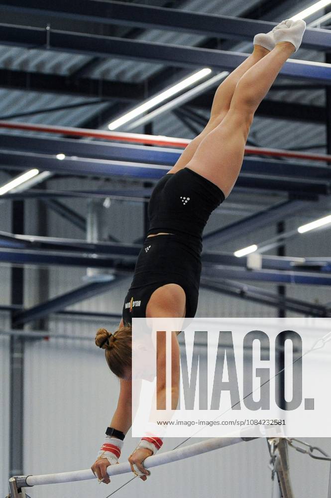 Belgian Lisa Vaelen pictured during a training session of Belgium s artistic gymnastics team, Wednesday 7 October 2026, in Gent, ahead of the Worlds Championships in Rotterdam from 17 to 25 October 2026. BOAZxKEERSMAEKERS x189054769x