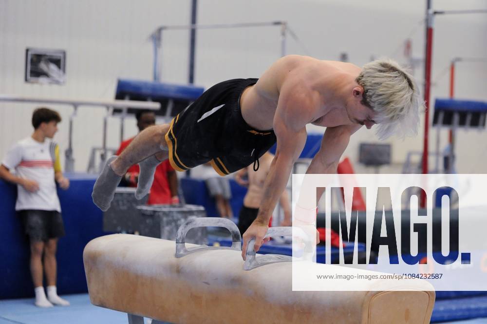 Belgian gymnast Nicola Cuyle pictured during a training session of Belgium s artistic gymnastics team, Wednesday 7 October 2026, in Gent, ahead of the Worlds Championships in Rotterdam from 17 to 25 October 2026. BOAZxKEERSMAEKERS x189054778x