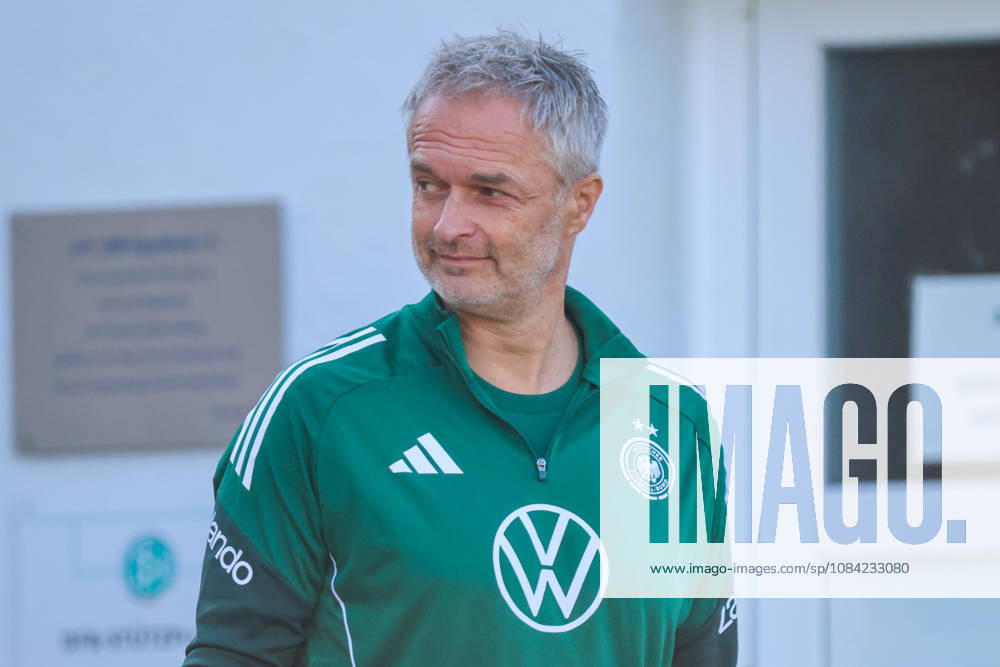 German Women s National Soccer Team Training Friendly Match: Germany vs. Australia Pictured: National Team Coach Christian Wück (Wueck), Germany