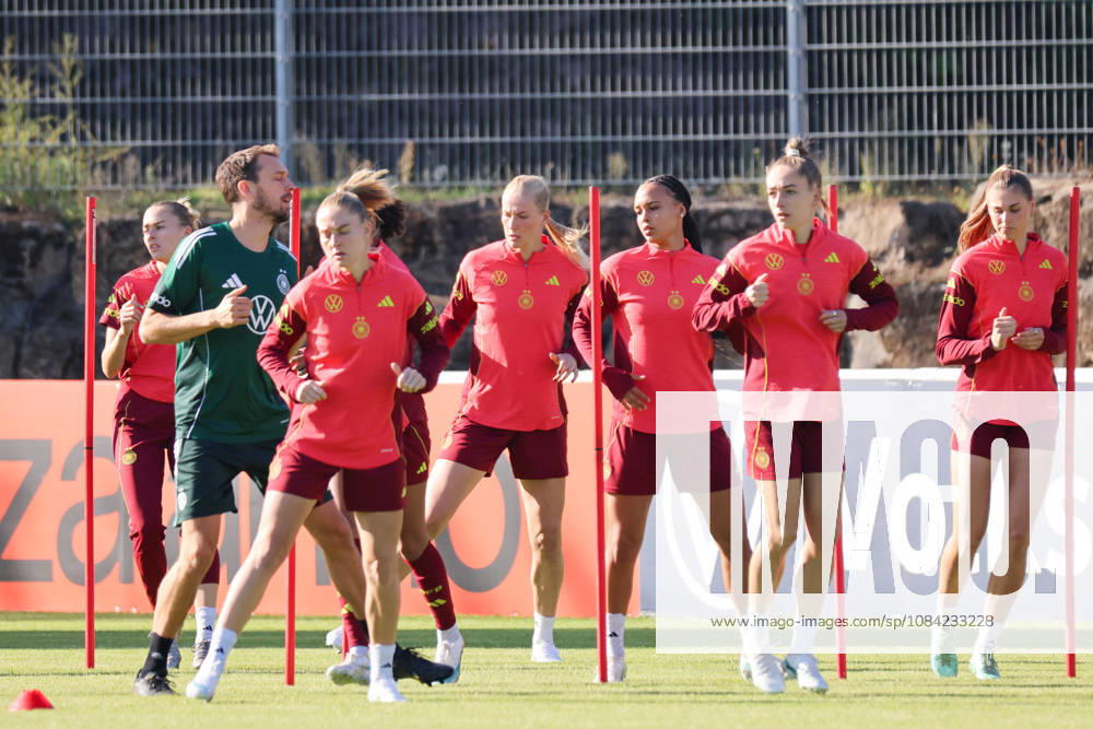 German Women s National Soccer Team Training Friendly Match: Germany vs. Australia Pictured: Players from the German Women s National Soccer Team during training