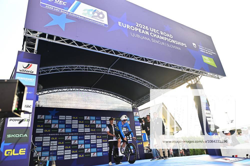 Sweden s Jakob Soderqvist pictured at the start of the Men Elite Individual Time Trial race (22km) at the cycling UEC Road European Championships, in Ljubljana, Slovenia, on Wednesday 7 October 2026. The UEC Road European Championships are taking place from 02 to 07 October in Ljubljana, Slovenia. DAVIDxPINTENS x189061397x