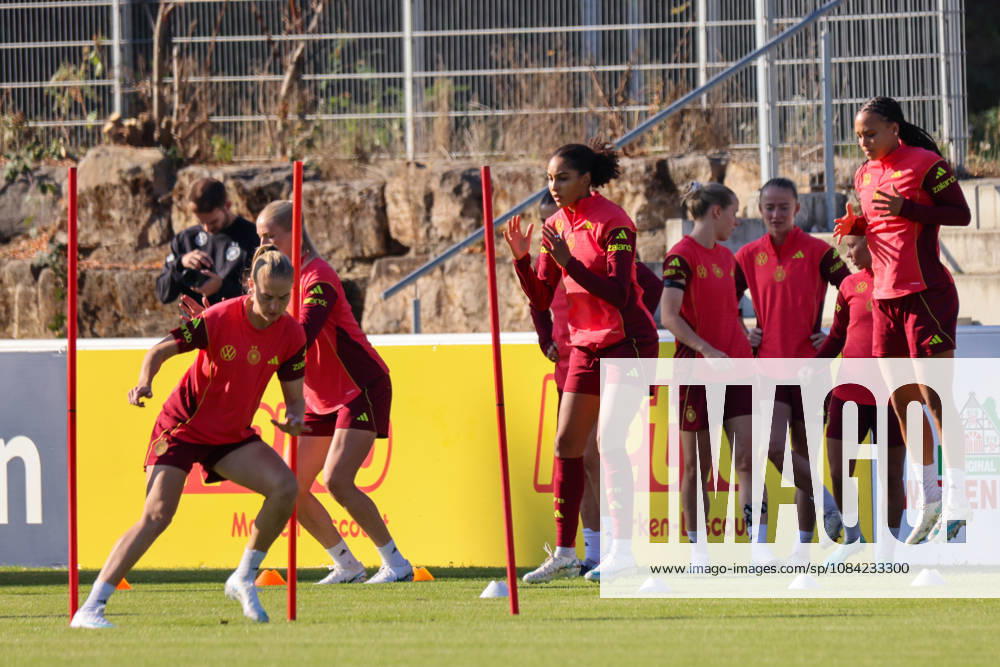 German Women s National Soccer Team Training Friendly Match: Germany vs. Australia Pictured: Players from the German Women s National Soccer Team during training