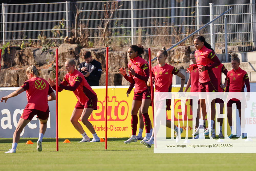 German Women s National Soccer Team Training Friendly Match: Germany vs. Australia Pictured: Players from the German Women s National Soccer Team during training