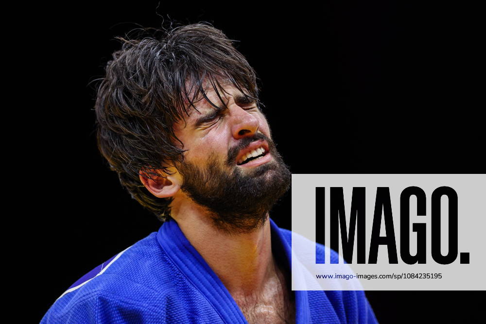 AZERBAIJAN, BAKU - OCTOBER 7, 2026: Zelim Tckaev of Azerbaijan after a -81 kg bout againts Tato Grigalashvili of Georgia as part of the 2026 World Judo Championships at the National Gymnastics Arena 2026 World Judo Championships In Baku - ZUMAt113 20261007_zaa_t113_505