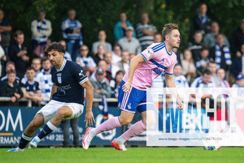 Lower Rhine Cup: SV Blau Weiß Dingden vs. MSV Duisburg ** FOR ** **Soccer Lower Rhine Cup: SV Blau Weiß Dingden vs. MSV Duisburg on October 7, 2026, at the Höingsweg sports field in Hamminkeln. Aljaz Casar, Duisburg. Copyright JakobxKlos