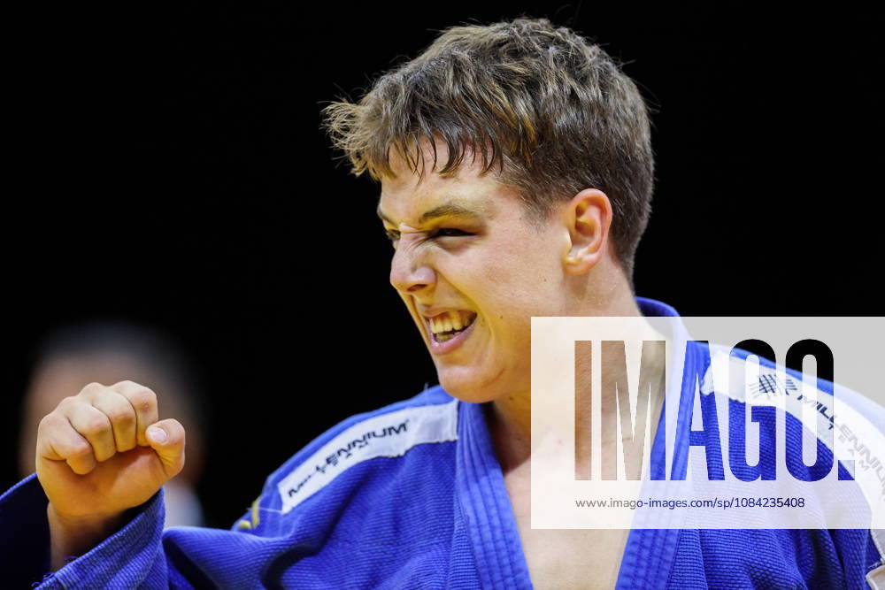 AZERBAIJAN, BAKU - OCTOBER 7, 2026: Mihajlo Simin of Serbia after a -81 kg bout againts Lee Joon-hwan of South Korea as part of the 2026 World Judo Championships at the National Gymnastics Arena 2026 World Judo Championships In Baku - ZUMAt113 20261007_zaa_t113_518