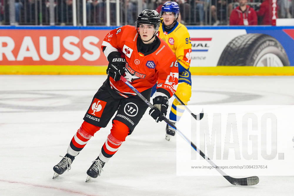 Ice Hockey CHL, Matchday 5: Kölner Haie vs. Herning Blue Fox on October 7, 2026, at the Lanxess Arena in Cologne. Kevin Niedenz, Cologne