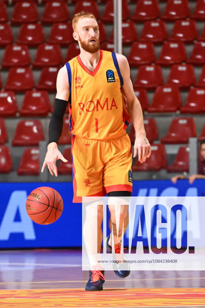 IPA89407431 - Niccolo Mannion of BC Roma during the BKT EuroCup Round 2 game between BC Roma and Lietkebalis at the Palazzetto dello on the 7th, 2026, in Rome, Italy.