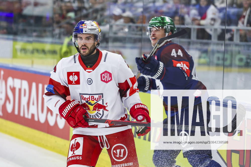 Ice hockey, Eishockey - CHL, EC RBS vs Berlin SALZBURG,AUSTRIA,07.OCT.26 - ICE HOCKEY - CHL, Champions Hockey League, group stage, EC Red Bull Salzburg vs Eisbaeren Berlin. Image shows Nash Nienhuis (EC RBS). GEPAxpictures Geieregger