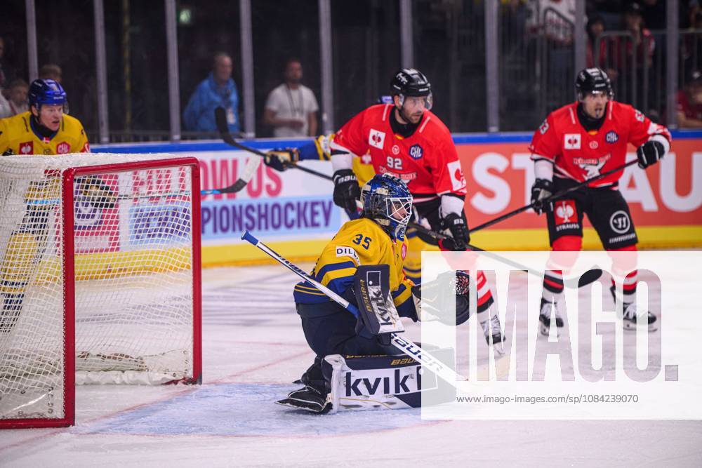 COLOGNE, GERMANY - 7 OCTOBER, 2026: - The Champions Hockey League match Koelner Haie vs. Herning Blue Fox at LANXESS arena.
