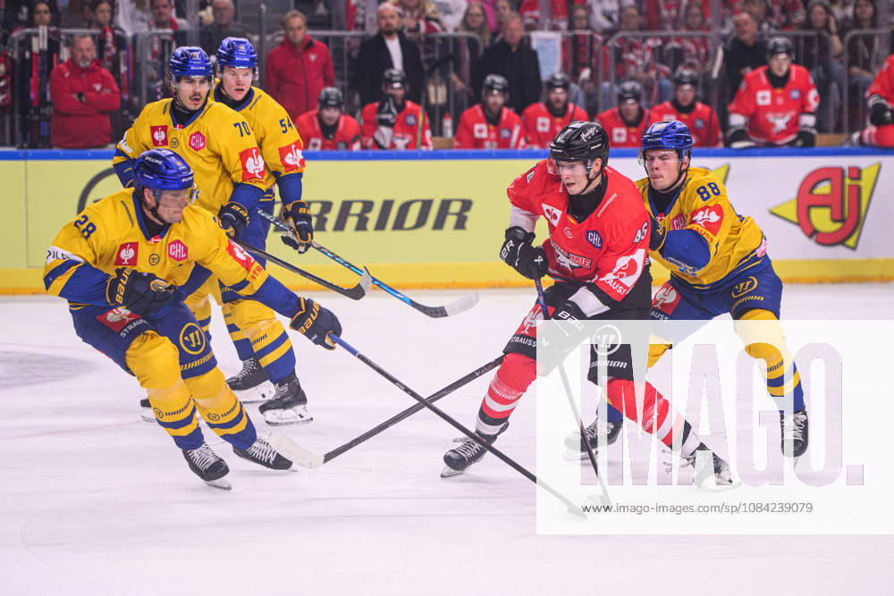 COLOGNE, GERMANY - 7 OCTOBER, 2026: - The Champions Hockey League match Koelner Haie vs. Herning Blue Fox at LANXESS arena.