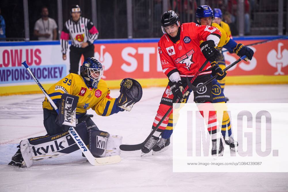 COLOGNE, GERMANY - 7 OCTOBER, 2026: - The Champions Hockey League match Koelner Haie vs. Herning Blue Fox at LANXESS arena.
