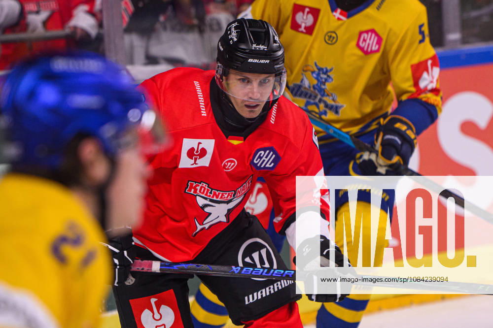 COLOGNE, GERMANY - 7 OCTOBER, 2026: - The Champions Hockey League match Koelner Haie vs. Herning Blue Fox at LANXESS arena.