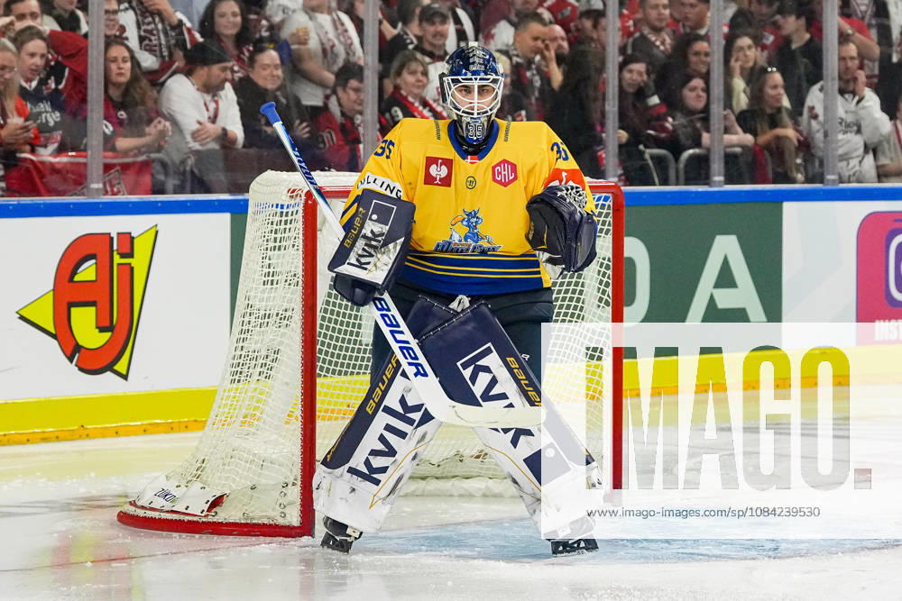 Ice Hockey CHL, Matchday 5: Kölner Haie vs. Herning Blue Fox on October 7, 2026, at the Lanxess Arena in Cologne. Jänis Fecers, Herning