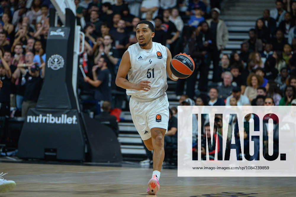 EuroLeague 2026, Paris Basketball vs LDLC ASVEL Villeurbanne, Basketball TREMONT WATERS OF ASVEL during the EuroLeague 2026 match between Paris Basketball and LDLC ASVEL Villeurbanne at Adidas Arena on October 07, 2026 in Paris, France. Paris Adidas Arena France