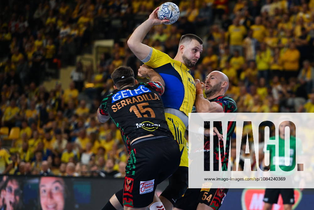 KIELCE 07.10.2026 MECZ 3. KOLEJKA RUNDA WSTEPNA LIGA MISTRZOW PILKA RECZNA MEZCZYZN SEZON 2026 2027 MENS HALDBALL PRELIMINARY ROUND EHF CHAMPIONS LEAGUE SEASON 2026 2027 MATCH: INDUSTRIA KIELCE - SC MAGDEBURG ALEKS VLAH OSCAR BERGENDAHL FOT. MICHAL TRZPIS 400MM.PL NEWSPIX.PL --- newspix.pl