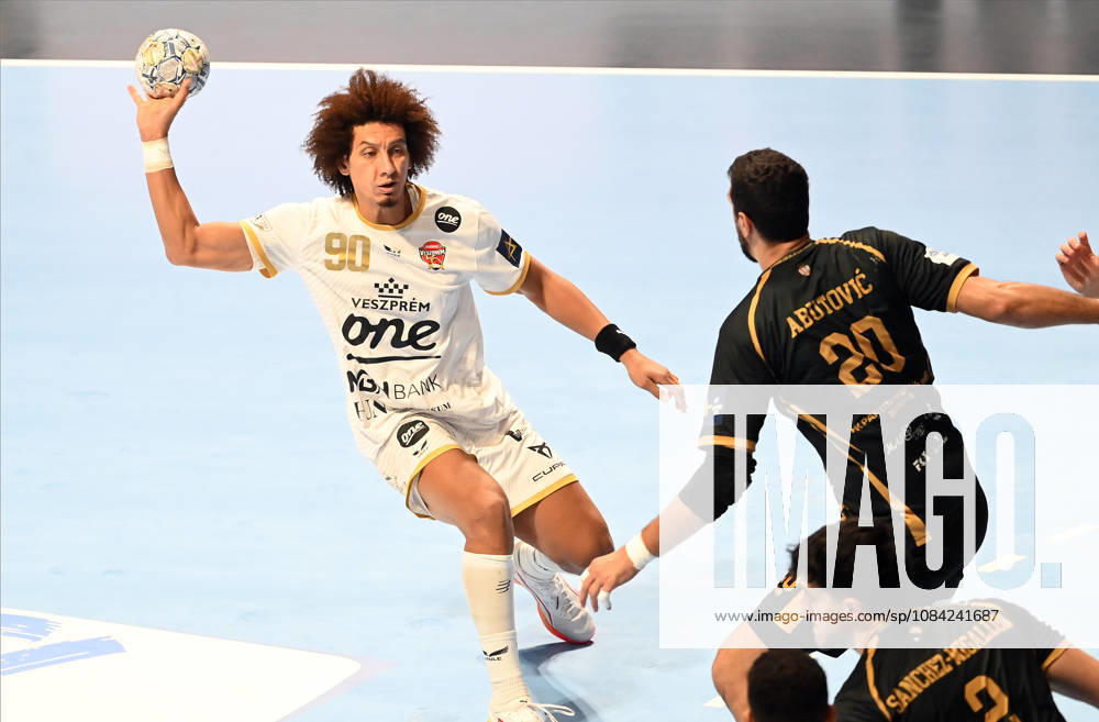 PARTIZAN vs VESZPREM ZEINELABEDIN ALI Ali Ismail Mohamed, handball player of Veszprem, during the EHF Champions League against Partizan Belgrade, at Aleksandar Nikolic Hall. Belgrade, 07.10.2026. photo: Nebojsa Parausic MN Press HANDBALL, EHF CHAMPIONS LEAGUE, VESZPREM, PARTIZAN Belgrade Aleksandar Nikolic Hall Serbia