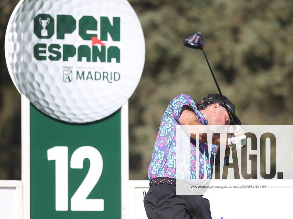 ESP Mutua Madrid Open Bubba Watson during his participation in the Spanish Open Pro-Am, held at the Villa de Madrid Country Club on October 7, 2026, in Madrid, Spain Madrid Spain