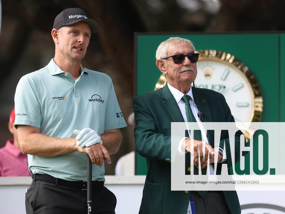 ESP Mutua Madrid Open Tennis Tournament: Justin Rose during his participation in the Spanish Open Pro-Am, held at the Villa de Madrid Country Club on October 7, 2026, in Madrid, Spain Madrid Spain