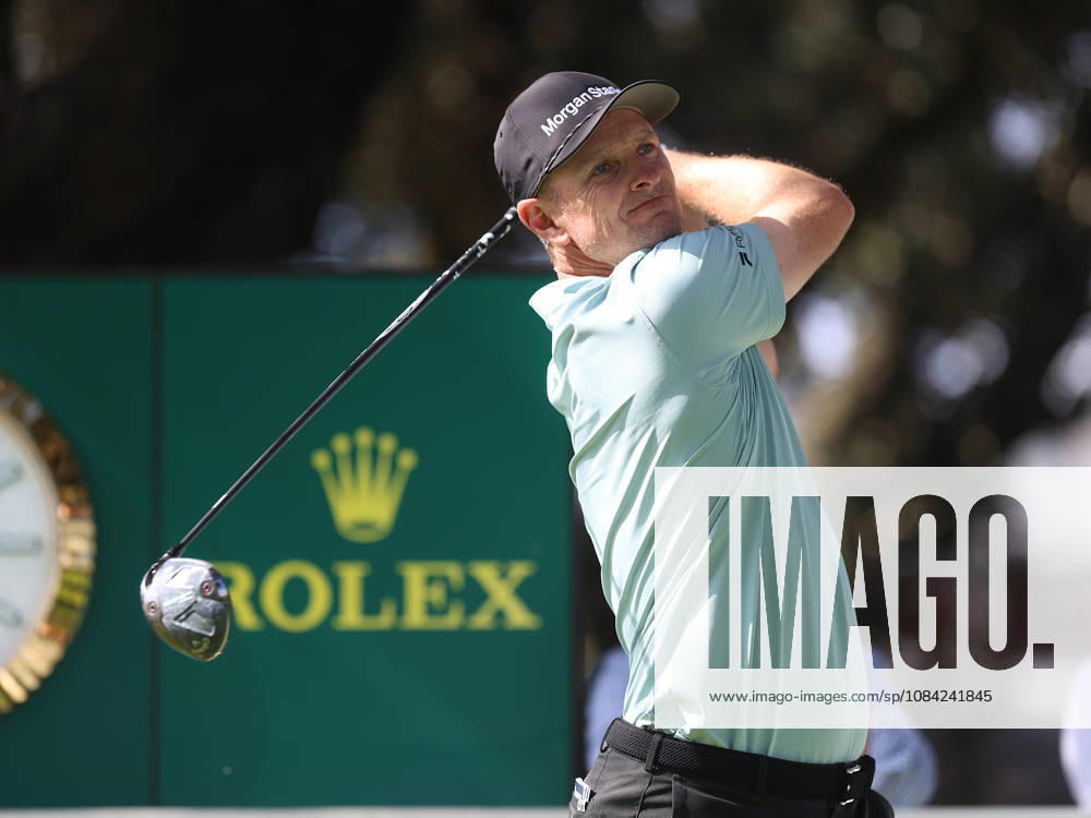 ESP Mutua Madrid Open Tennis Tournament: Justin Rose during his participation in the Spanish Open Pro-Am, held at the Villa de Madrid Country Club on October 7, 2026, in Madrid, Spain Madrid Spain