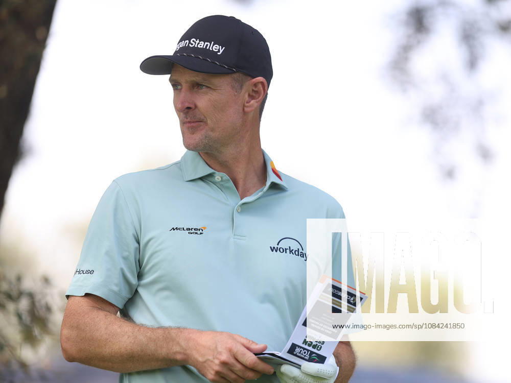 ESP Mutua Madrid Open Tennis Tournament: Justin Rose during his participation in the Spanish Open Pro-Am, held at the Villa de Madrid Country Club on October 7, 2026, in Madrid, Spain Madrid Spain