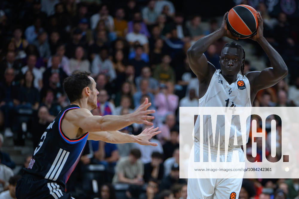 EuroLeague 2026, Paris Basketball vs LDLC ASVEL Villeurbanne, Basketball BOTH GACH of ASVEL during the EuroLeague 2026 match between Paris Basketball and LDLC ASVEL Villeurbanne at Adidas Arena on October 07, 2026 in Paris, France. Paris Adidas Arena France