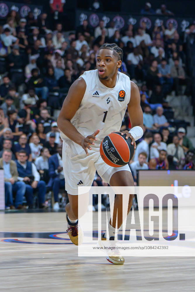 EuroLeague 2026, Paris Basketball vs LDLC ASVEL Villeurbanne, Basketball MARC OWEN FODZO DADA of ASVEL during the EuroLeague 2026 match between Paris Basketball and LDLC ASVEL Villeurbanne at Adidas Arena on October 07, 2026 in Paris, France. Paris Adidas Arena France