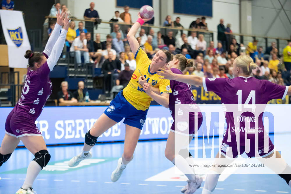 Handball, Alsco HBF1: HC Leipzig vs. TuS Metzingen, October 7, 2026, Emma Niemann 84, HC Leipzig, Alsco Women s Handball Bundesliga (HBF1), 2026–2027 season, Matchday 5: HC Leipzig vs. TuS Metzingen on October 7, 2026, at the Markranstädt Sports Center