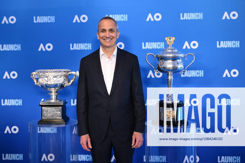 TENNIS AUSTRALIAN OPEN LAUNCH, Tennis Australia CEO Andrew Abdo poses for a photo during the launch of the 2027 Australian Open tennis tournament, in Melbourne, Thursday, October 8, 2026. ( NO ARCHIVING MELBOURNE VICTORIA Australia