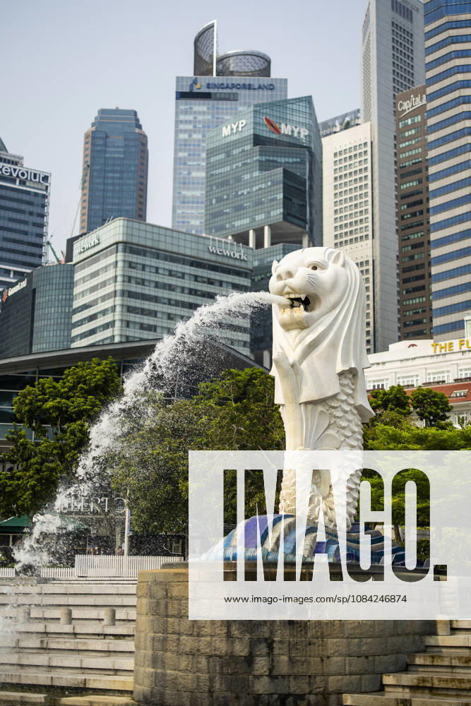 F1 - SINGAPORE GRAND PRIX 2026 Merlion, the official mascot of Singapore, ambiance during the 2026 Formula 1 Singapore Grand Prix, 17th round of the 2026 Formula One World Championship, WM, Weltmeisterschaft from October 9 to 11, 2026 on the Marina Bay Street Circuit, in Singapore, Singapore - SingaporeSingapore
