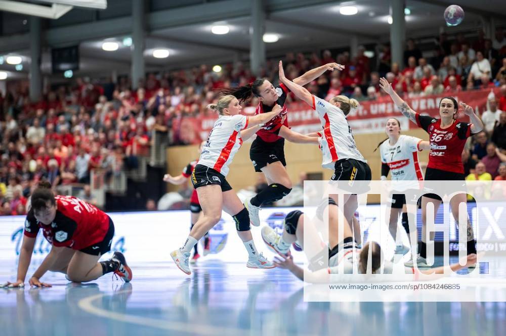 WOMEN S HANDBALL 2026–2027 5TH BUNDESLIGA 1ST MATCHDAY THC HSG BLOMBERG LIPPE ** ** **07 10 2026 Bad Langensalza Women’s Handball 1st Bundesliga Women’s Season 2026–2027 Salzhalle Match Day 5 Thüringer HC vs. HSG Blomberg Lippe in the photo by Jana Scheib 20 Thüringer HC Germany Thuringia Bad Langensalza Copyright SaschaxFromm