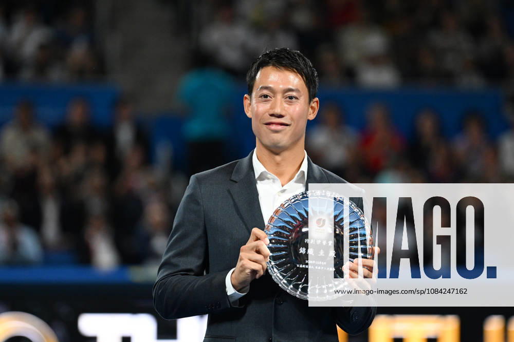 - Tennis : Kinoshita Group Japan Open Tennis Championships 2026 Kei Nishikori Tribute Ceremony at Ariake Coliseum, Tokyo, Japan. Noxthirdxpartyxsales aflo_353937962 KenjiroxMatsuox