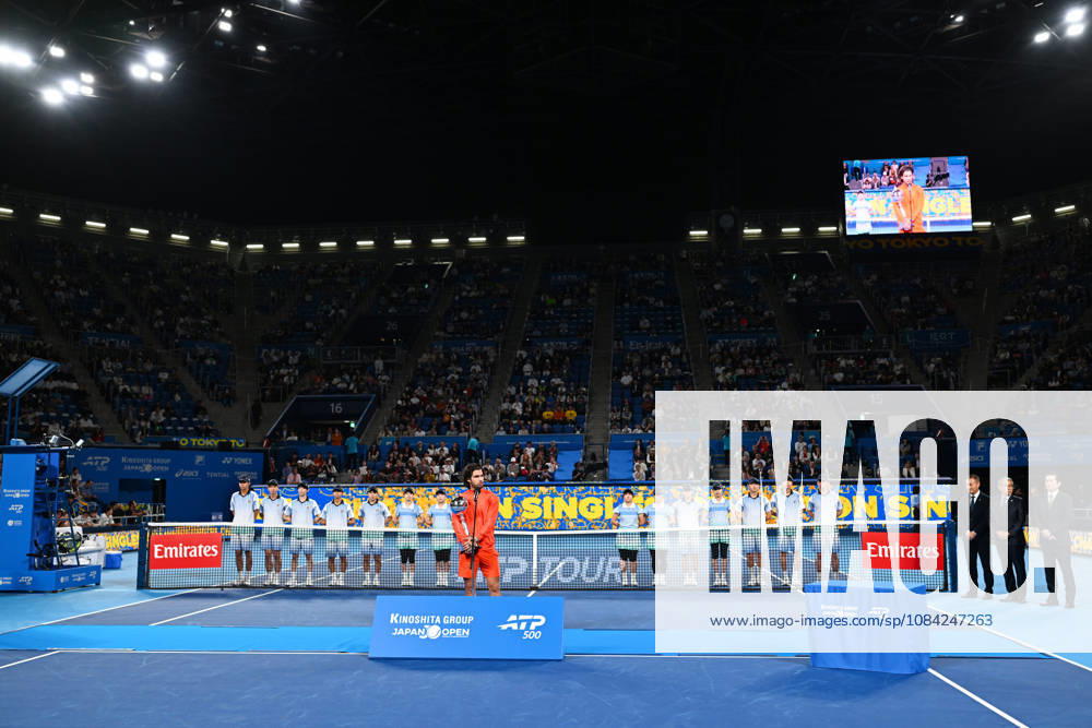 Carlos ALCARAZ (ESP), OCTOBER 6, 2026 - Tennis : Kinoshita Group Japan Open Tennis Championships 2026 Men s Singles award ceremony at Ariake Coliseum, Tokyo, Japan. Noxthirdxpartyxsales aflo_353938380 KenjiroxMatsuox